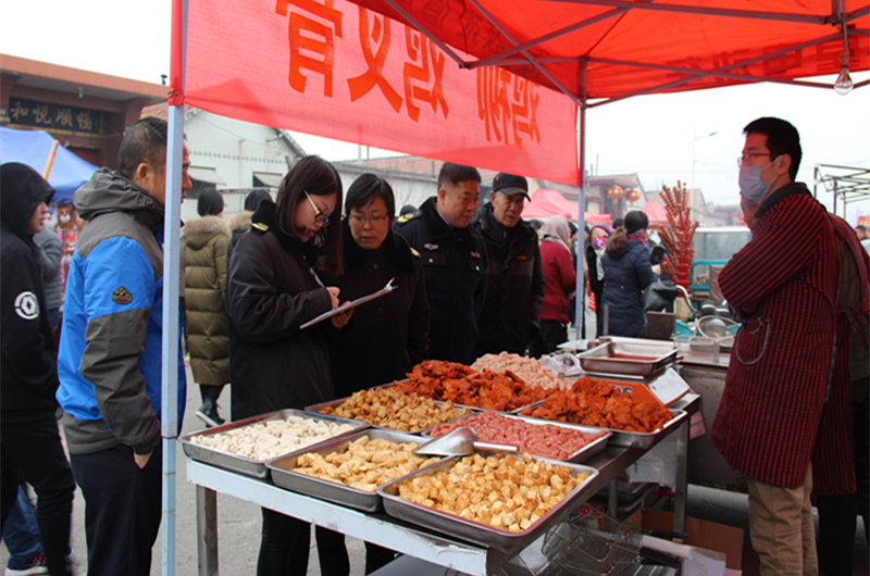 濱州博興食藥監(jiān)：做好丈八佛廟會(huì)期間的餐飲保障工作